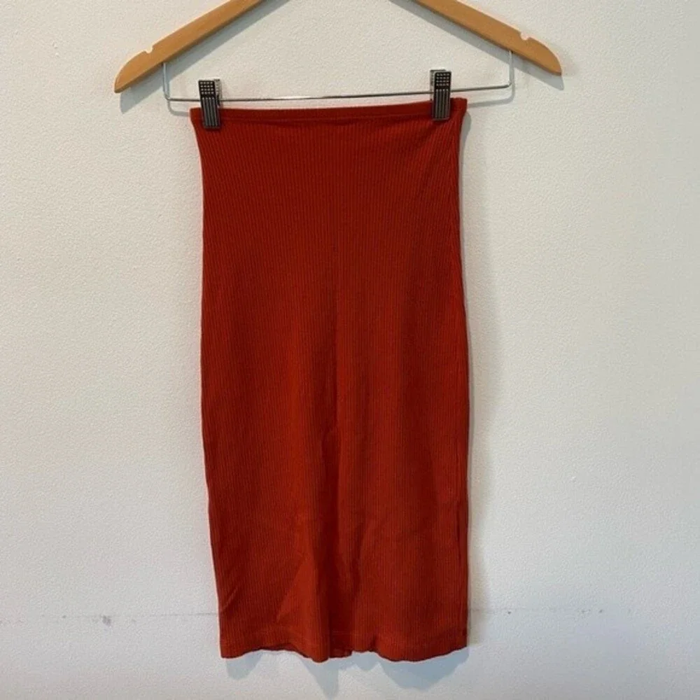 REFORMATION Rustic/Orange Size M pencil skirt